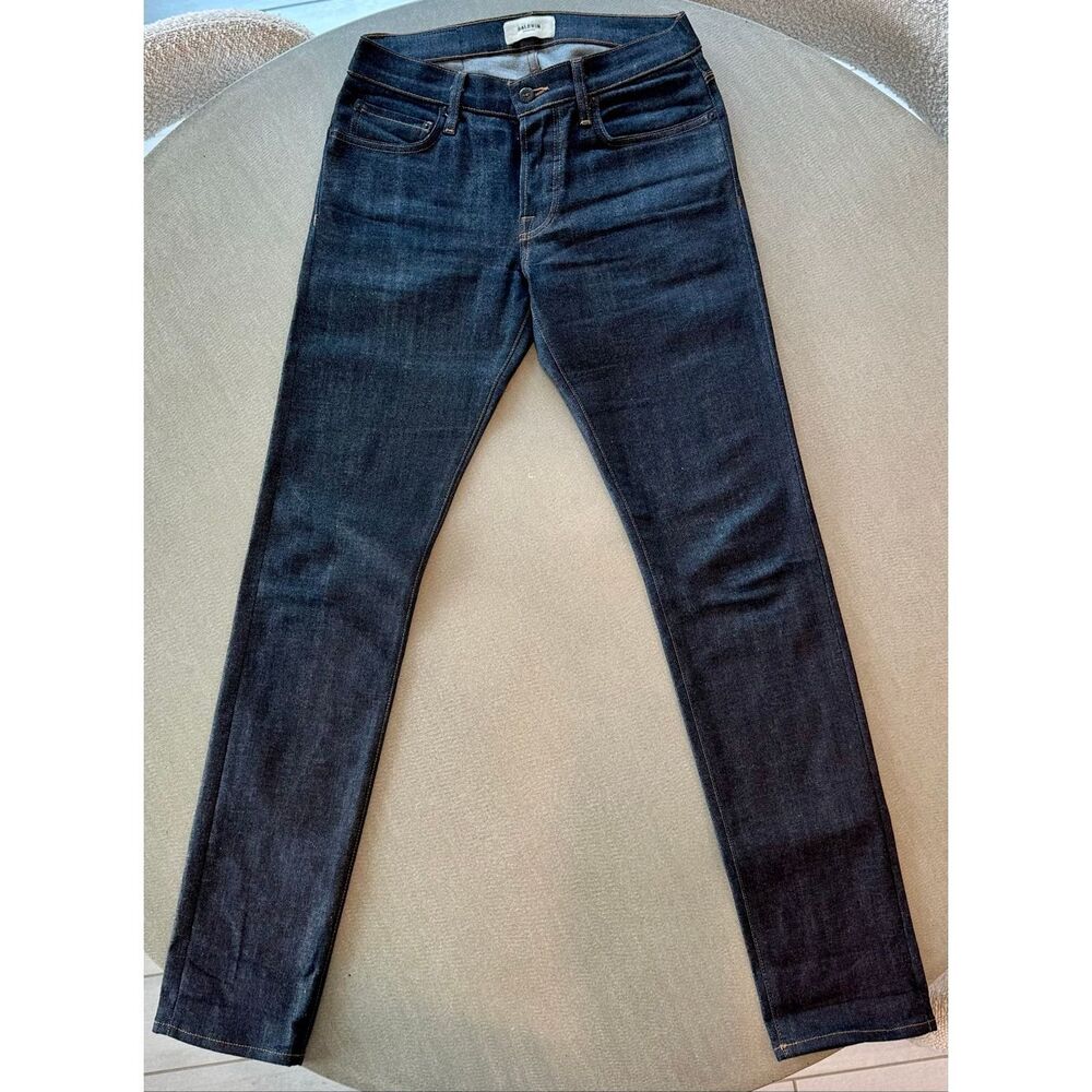 Baldwin skinny fit selvedge denim men’s sz. 29